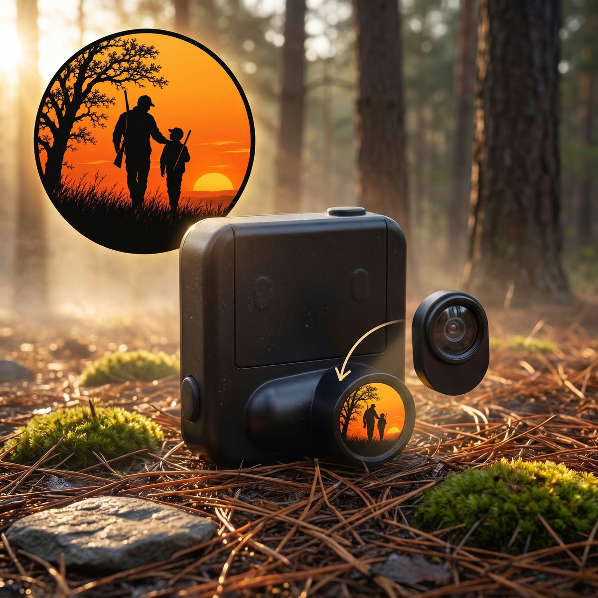 HUNTERSMARK™ Car Door Projector